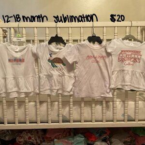 12-18 Month "Collins" Sublimation T-Shirts